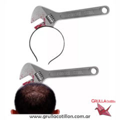 VINCHA HALLOWEEN HERRAMIENTA CABEZA - comprar online