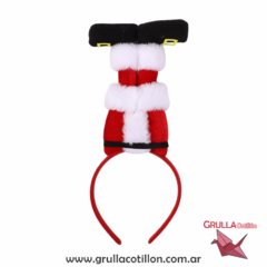 VINCHA DELUX PAPA NOEL DE CABEZA