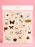 Plancha de Stickers Vintage mood