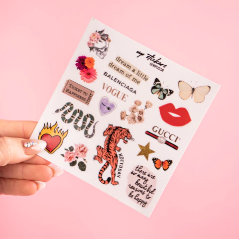 Plancha de Stickers - By Upcases - N°23