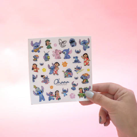 Plancha de Stickers - By Upcases - Stitch