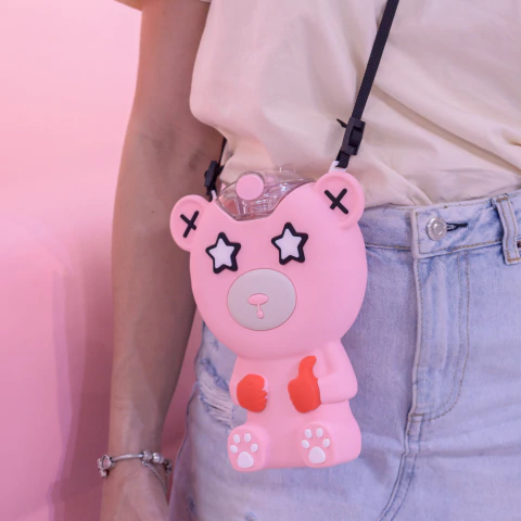 Botella Osito Estilo Carterita