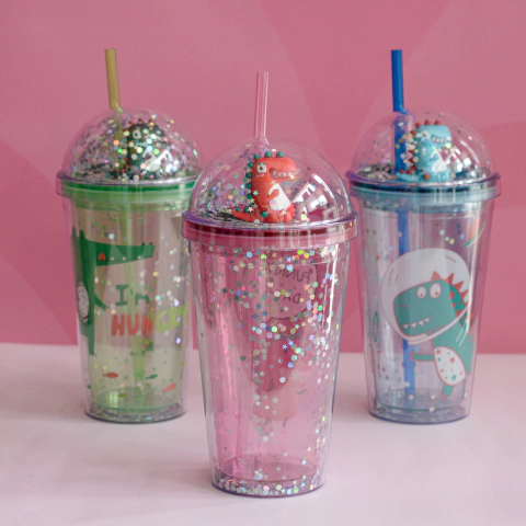 Vaso Diseño Dinosaurio