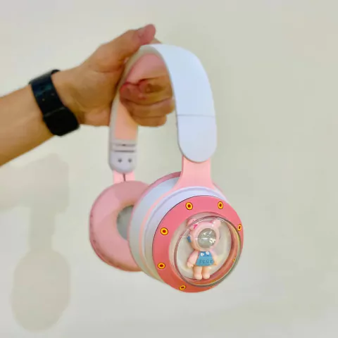 Auricular Vincha Importado Bluetooth Oso/Astronauta