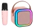 Parlante K12 Karaoke Bluetooth Luz Rgb Con Microfono - comprar online
