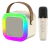 Parlante K12 Karaoke Bluetooth Luz Rgb Con Microfono - tienda online