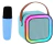 Parlante K12 Karaoke Bluetooth Luz Rgb Con Microfono - bla accesorios