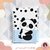 Caderneta de Saúde Vacina Vacinação Panda Menino - A5 (15x21cm) - Ref.: PA na internet