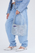Denim Foil Bag