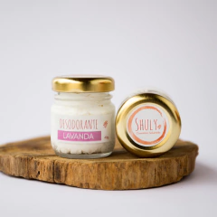 Desodorante Natural de Lavanda 40 g - SHULY Cosmética Saludable