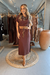 Vestido CH Manga Tubo - loja online