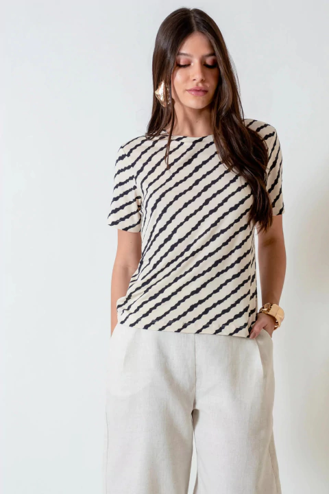 Blusa Listra Diagonal - comprar online