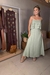 Vestido com Babado Valquíria - Carolina Colours Brasil