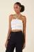Cropped Linho Riscado