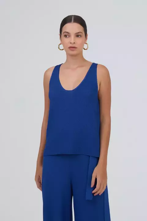 Regata em Tricot Decote V