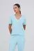 Blusa Decote V Manga Curta - comprar online