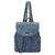 Mochila Com Detalhe Costura e Correntes - loja online