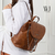 Mochila Com Detalhe Costura e Correntes - loja online
