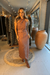 Vestido Alfaiataria Linho Cinto - comprar online