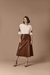 Saia Couro Viscose - comprar online