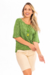 Blusa Decote U Manga Raglan Tricot