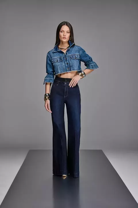 Calça Over Flare - comprar online