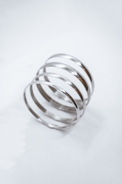 Esclavas macizas de plata 925 - Joyeria Reims