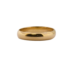 Alianzas de oro 18 kts. italiana 4 MM en internet