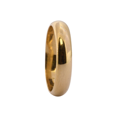 Alianzas de oro 18 kts. italiana 4 MM - comprar online
