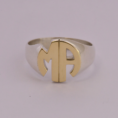 Anillo de iniciales mod 17 en internet