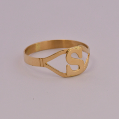 Anillo de iniciales mod 6 - comprar online