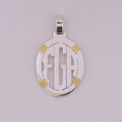 Imagen de Oval de dos o tres letras mod 9