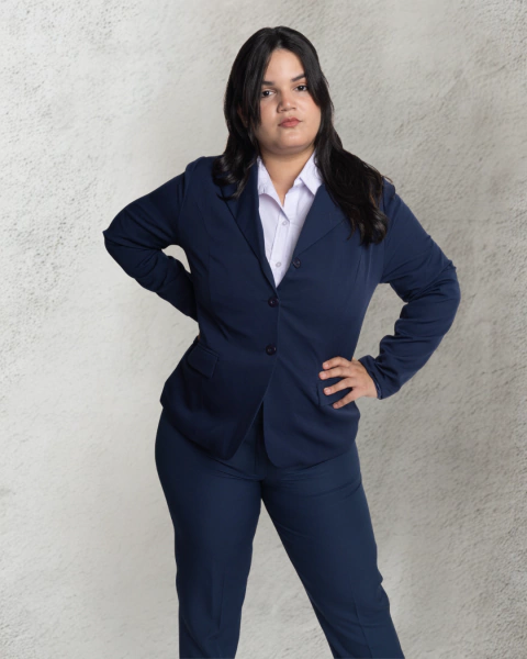 Pantalón Sastrero Azul T/Especial - comprar online