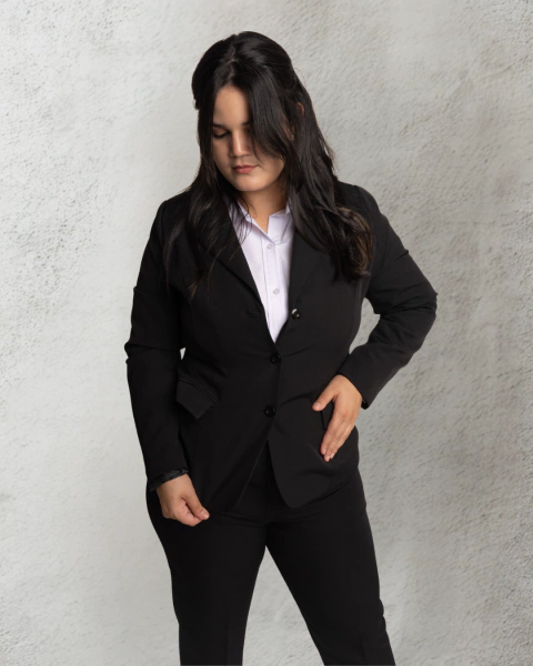 Pantalón Sastrero Negro T/Especial - comprar online