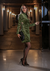 Vestido Veludo Bordado - comprar online