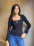 Blusa Manga Longa Metal Frente - comprar online