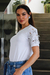 Blusa Detalhes Laço - comprar online
