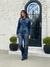 Calça Wide Legs Bolsos Pence