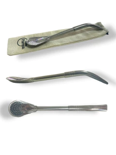 BOMBILLA PICO DE LORO ACERO - matepampa