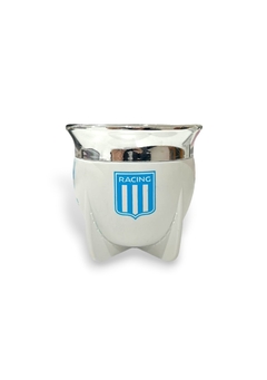 MATE PAMPA TRADICIONAL RACING CLUB BOCA ABIERTA - comprar online