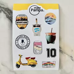 STICKER XL AMARILLO