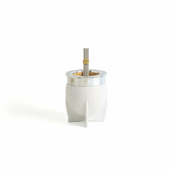 MATE PAMPA XL BLANCO C/BOMBILLA - comprar online
