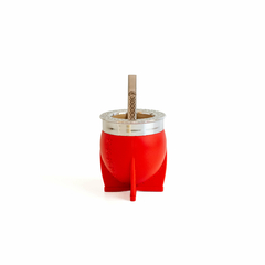 MATE PAMPA XL ROJO C/BOMBILLA - comprar online