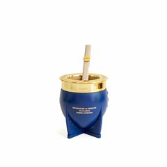 MATE PAMPA XL AFA AZUL ARO DORADO - matepampa