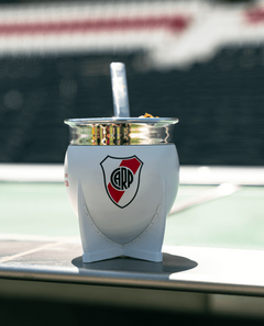 MATE PAMPA XL RIVER PLATE C/BOMBILLA - comprar online