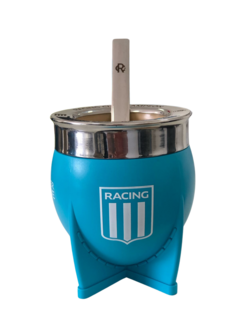 MATE PAMPA CELESTE RACING CAMPEON CONMEBOL RECOPA 2025 - matepampa