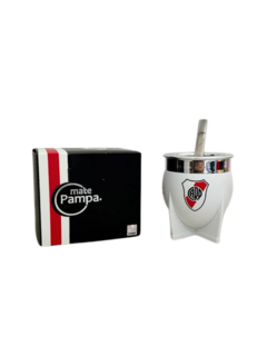 MATE PAMPA XL RIVER PLATE C/BOMBILLA