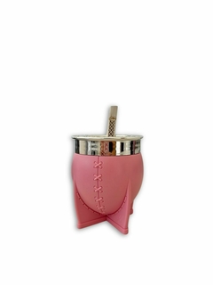 MATE PAMPA XL ROSA C/BOMBILLA - comprar online