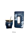 MATE PAMPA KIT CHIP AND DALE AZUL PETROLEO BOCA ABIERTA