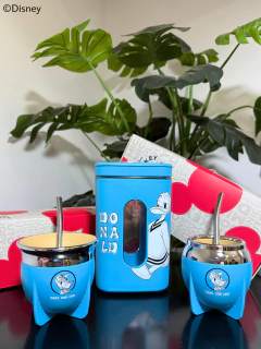 MATE PAMPA KIT DONALD CELESTE BOCA CERRADA en internet